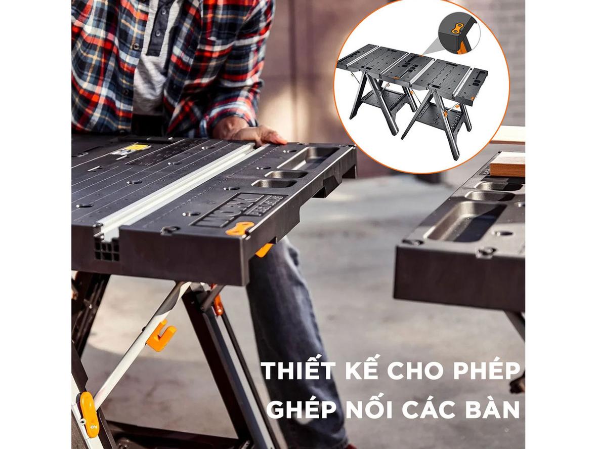 Tổng quan Bàn thao tác đa năng Worx WX051