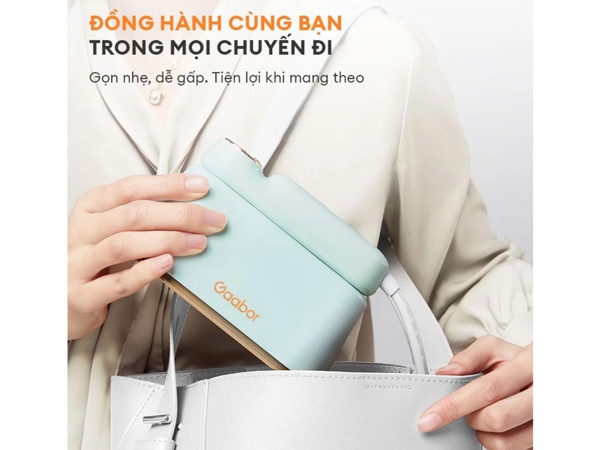 Tổng quan Bàn ủi hơi nước cầm tay Gaabor HM-M01A