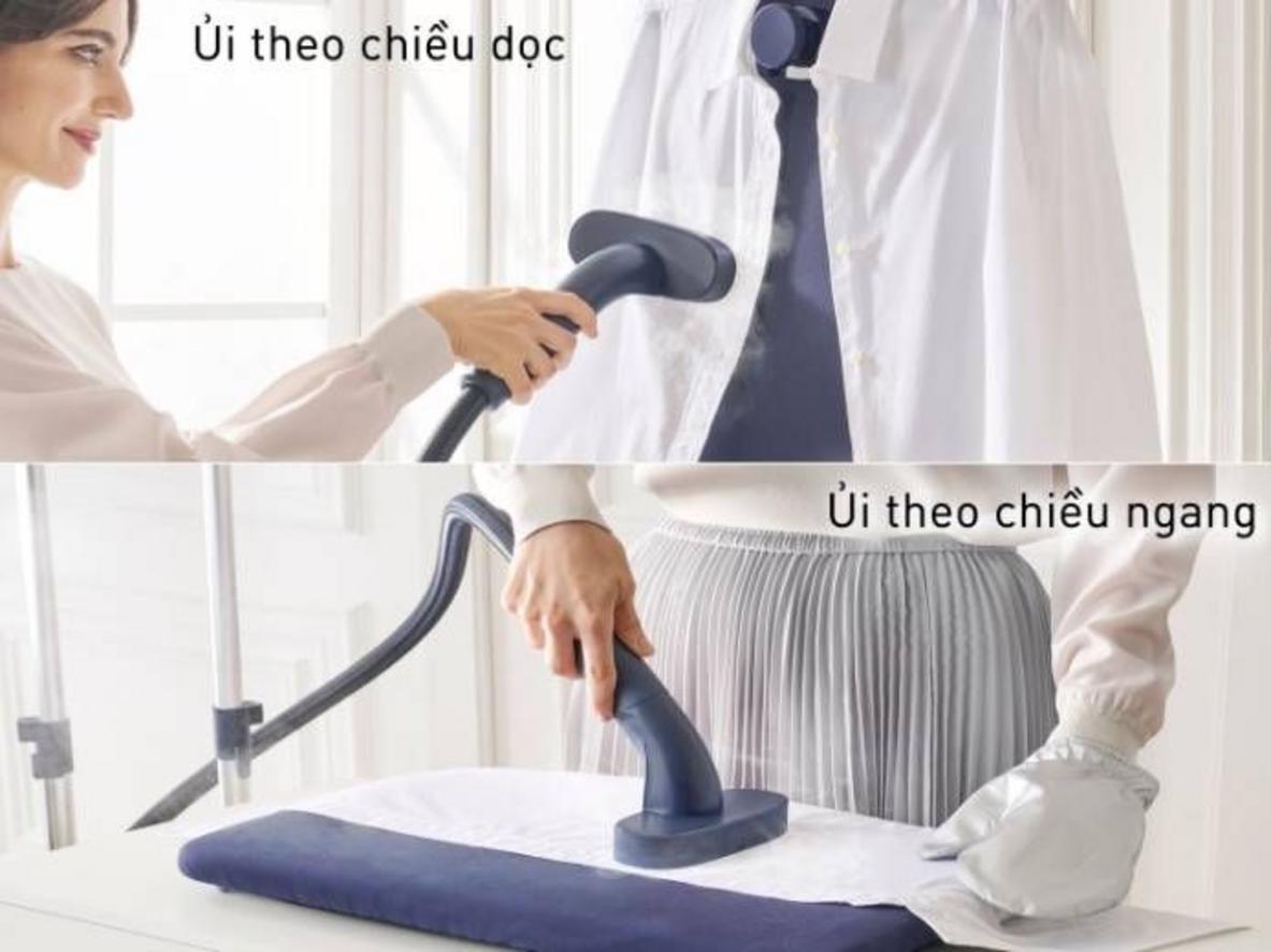 Bình nước 2.0L tháo rời — tiện lợi cho phiên ủi dài.