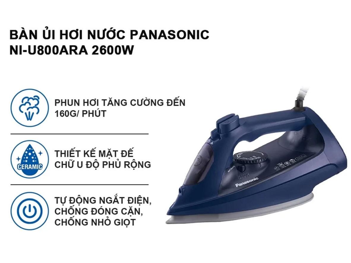 Tổng quan Bàn ủi hơi nước Panasonic NI-U800ARA