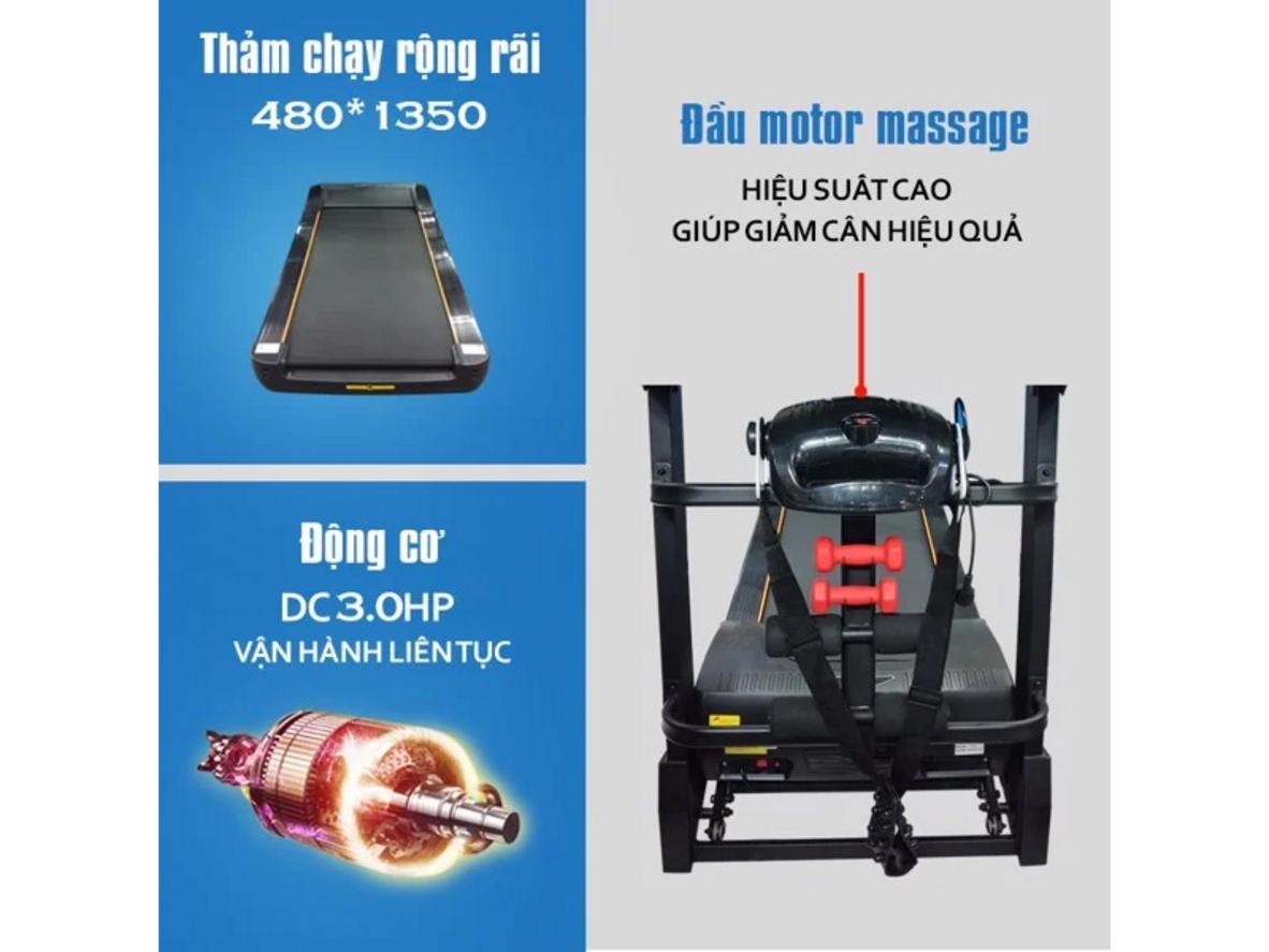 Băng chạy 135 x 48 cm của DL 791ADS-1