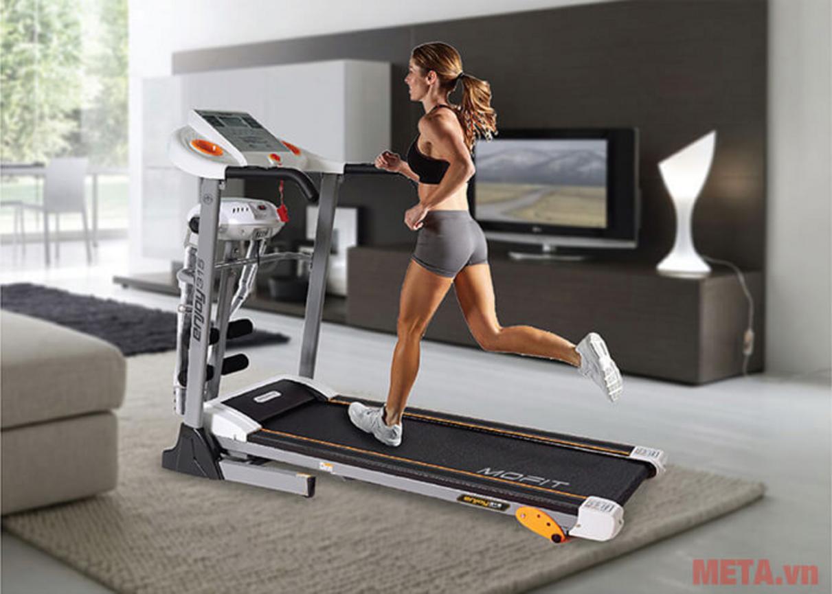Băng chạy 410x1200mm với hệ giảm chấn