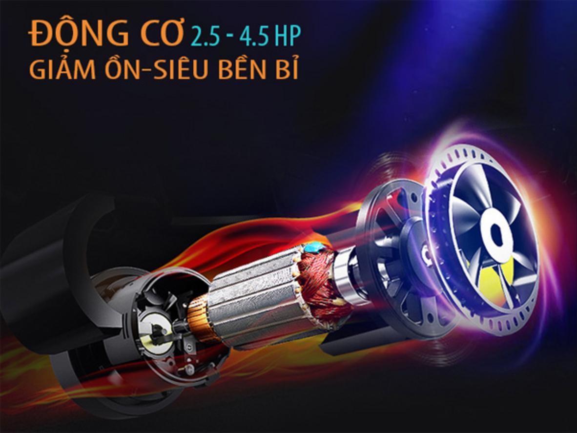 Băng chạy 138 x 46 cm với hệ giảm chấn