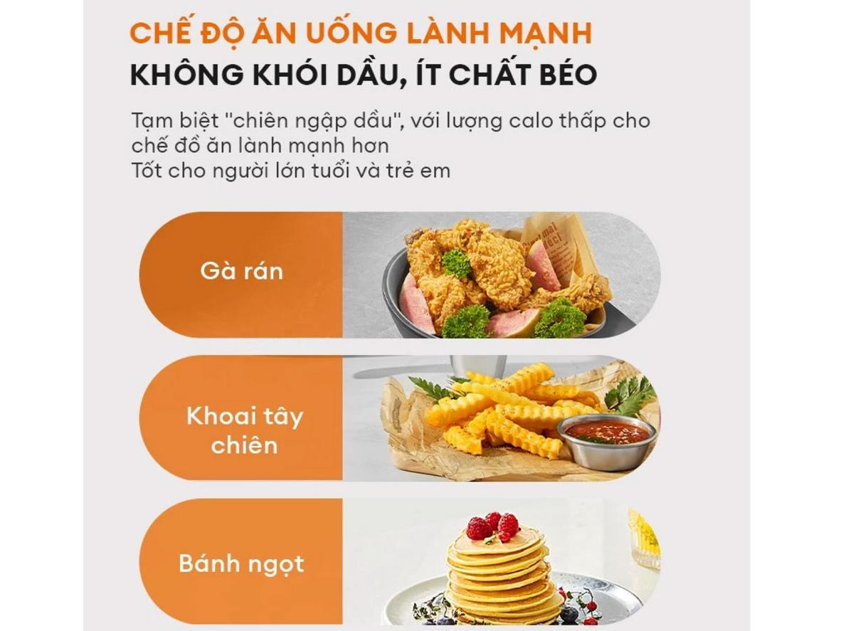 Điều khiển cảm ứng dễ dùng với nhiều chế độ