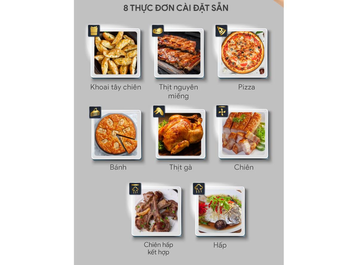 Bảng cảm ứng LED với 8 chế độ tiện lợi