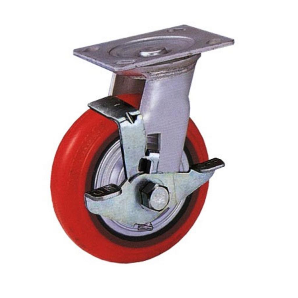 Tổng quan Bánh xe đẩy PU có khóa Kyung Chang 4060S/A1-PC-TB