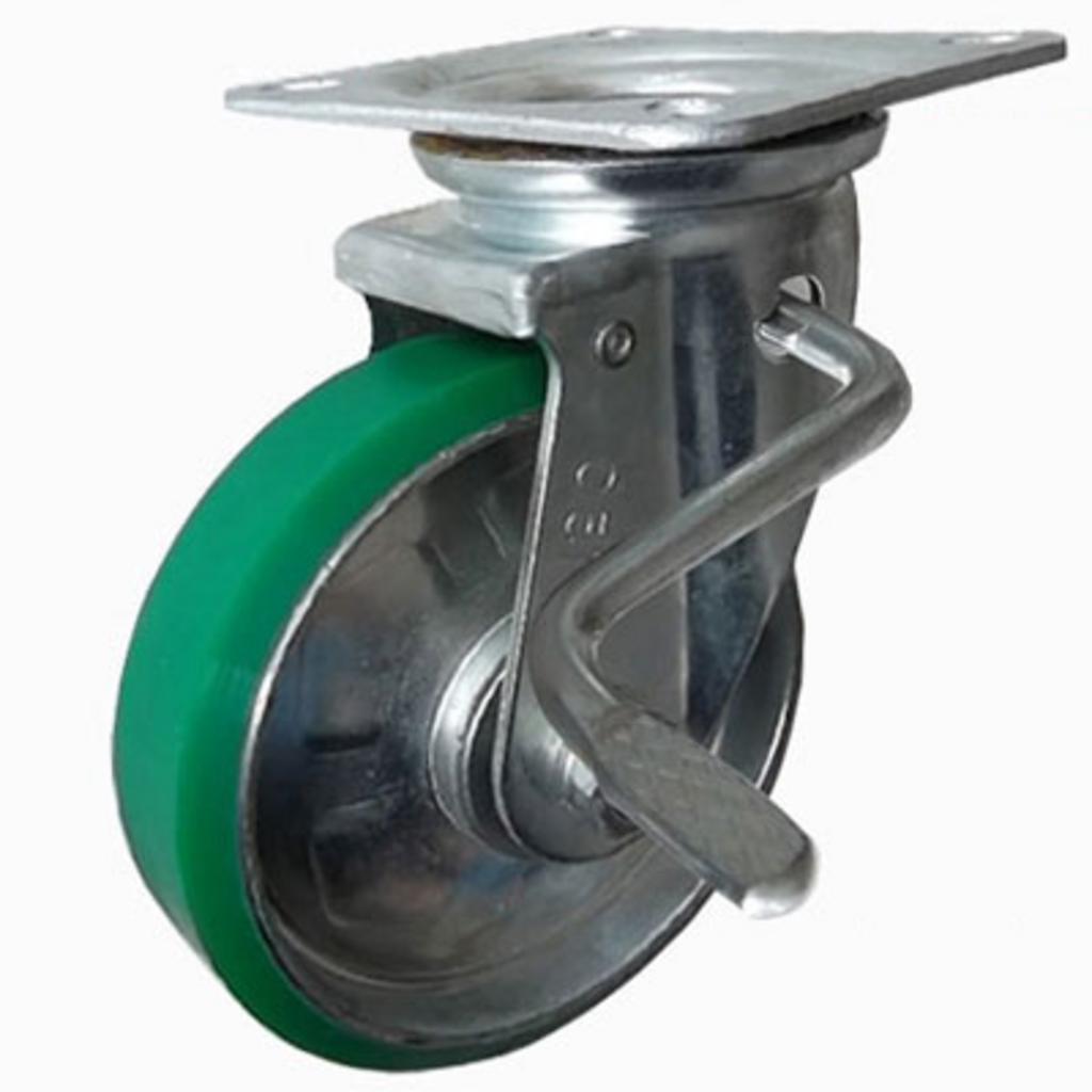 Tổng quan Bánh xe đẩy PU xoay có khóa Ethos 663PUZ150JB1 (400kg)