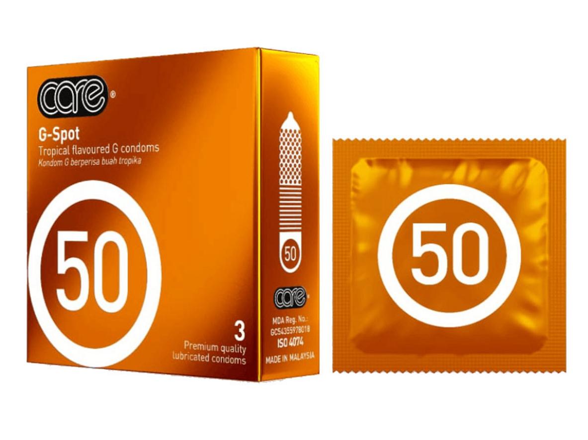Tổng quan Bao cao su Care 50 gân gai hương rừng nhiệt đới
