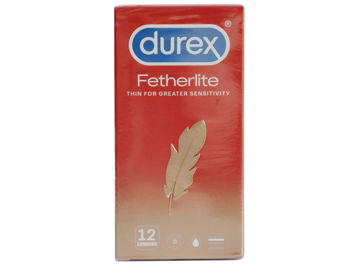 Tổng quan Bao cao su Durex Fetherlite (hộp 12 chiếc)
