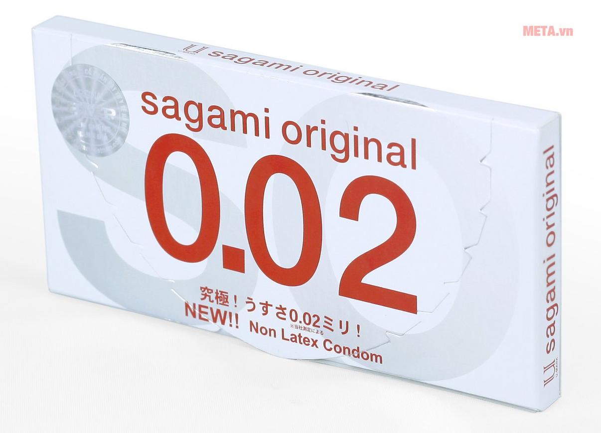 Tổng quan Bao cao su Sagami Original 0.02 (Hộp 2 chiếc)