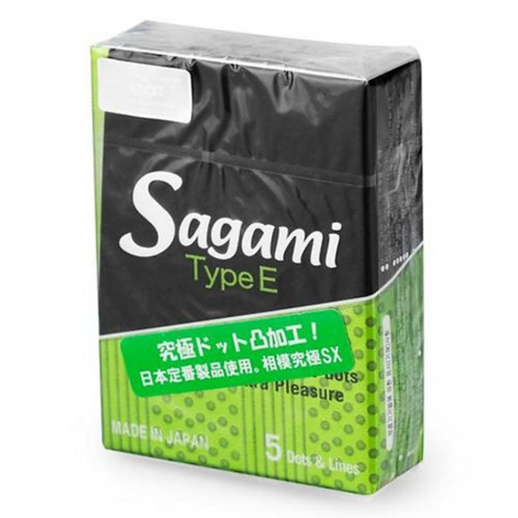 Tổng quan Bao cao su Sagami Type E (hộp 5 chiếc)