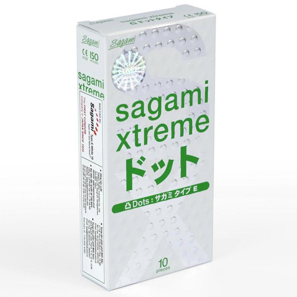 Tổng quan Bao cao su Sagami Xtreme White (Hộp 10)