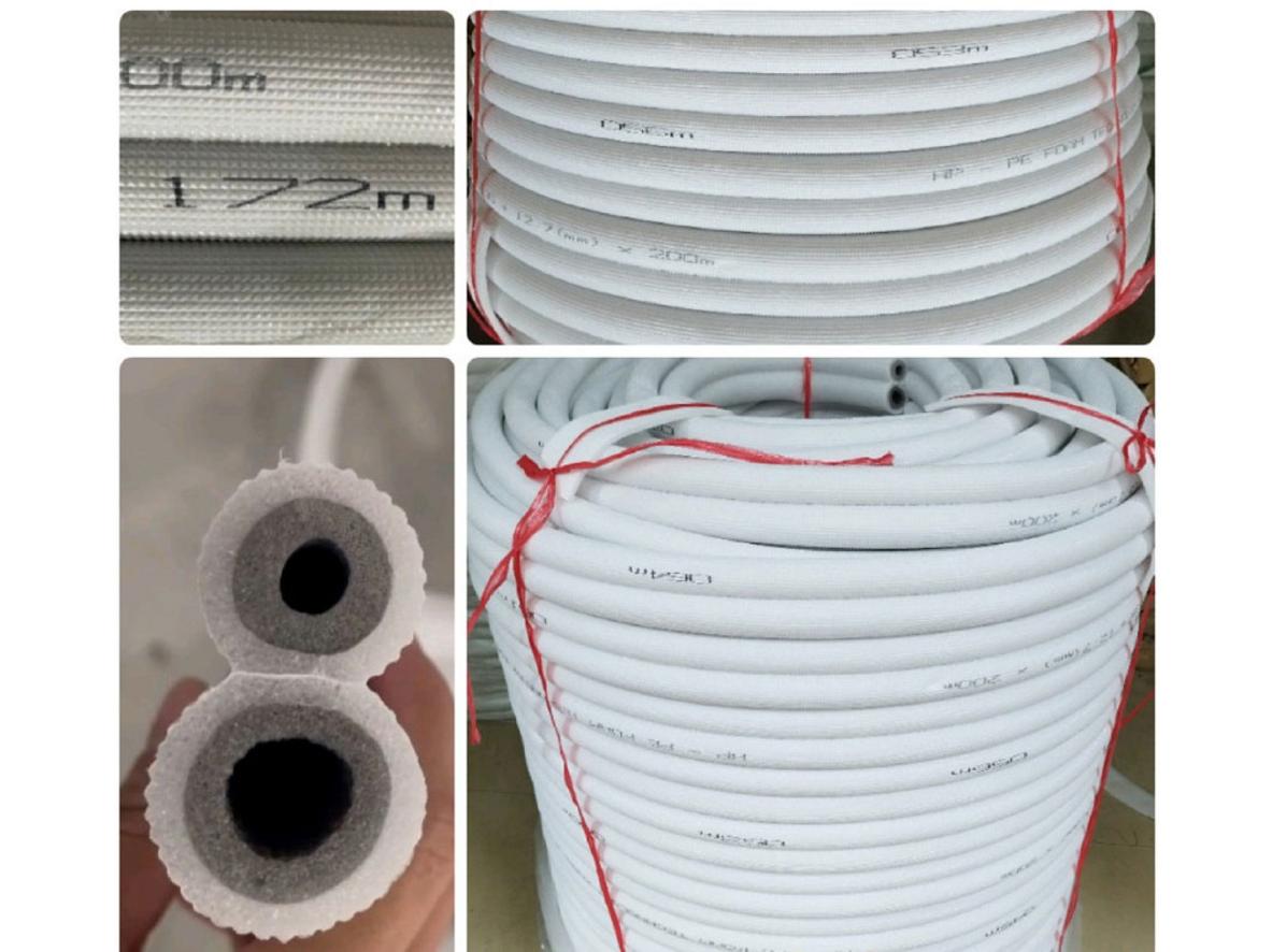 Tổng quan Bảo ôn xốp kép trắng 6+16 (1m)