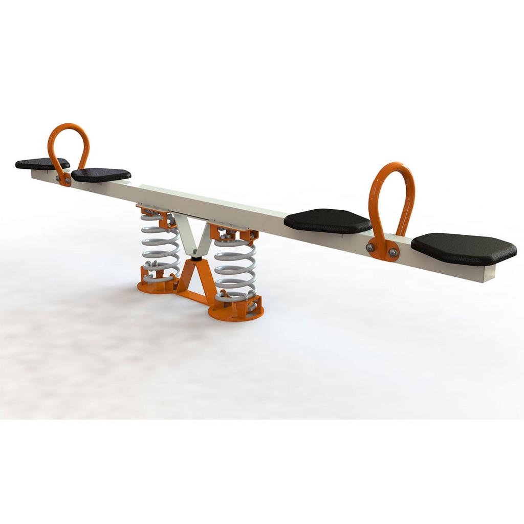 Tổng quan Bập bênh 2 lò xo, 4 chỗ dài NIK-731425-4
