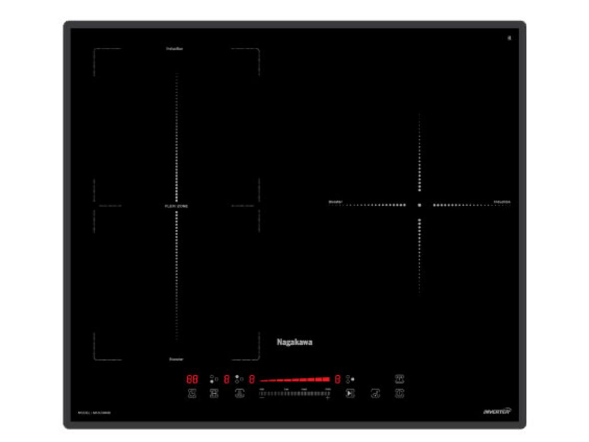 Tổng quan Bếp 3 lò điện từ Nagakawa UltraSlim NK3C08MB