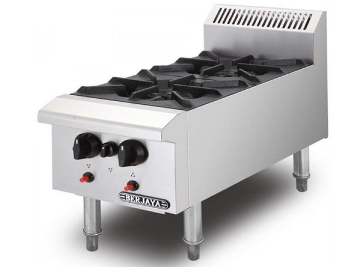 Tổng quan Bếp âu 2 họng dùng gas Berjaya OB2-17