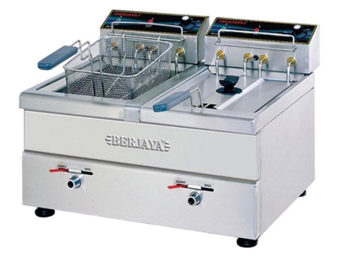Tổng quan Bếp chiên nhúng đôi dùng điện Berjaya SDF12D