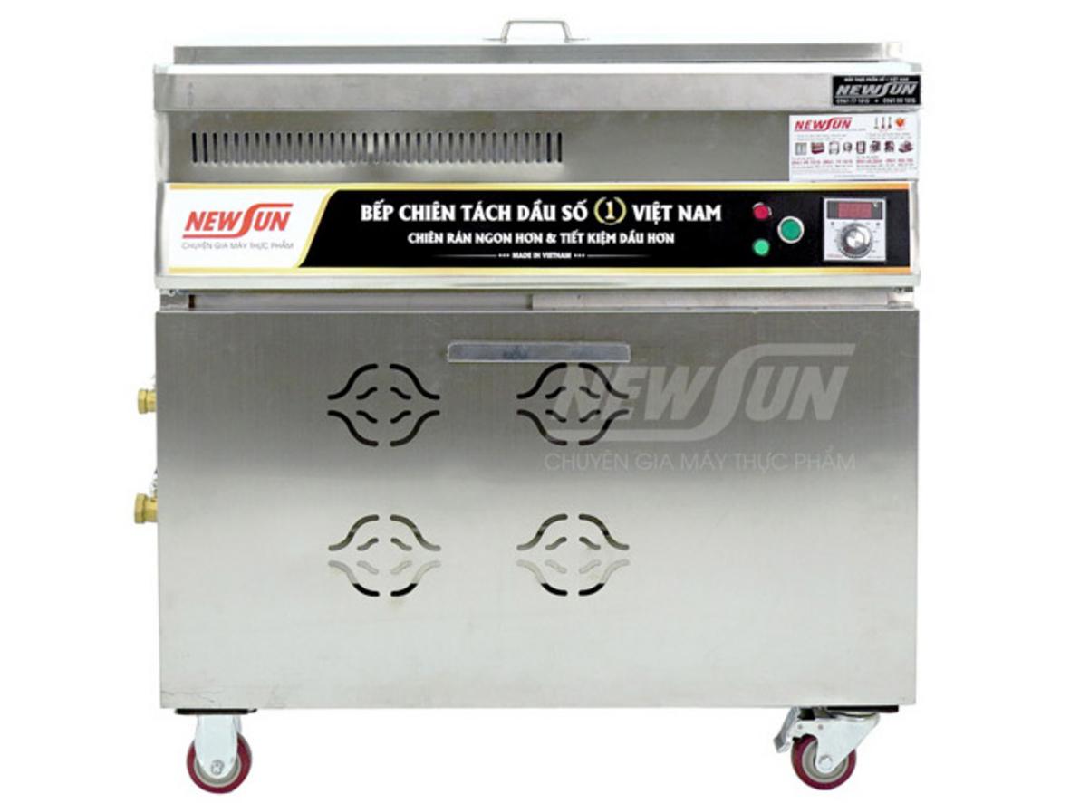 Tổng quan Bếp chiên tách dầu NewSun 35 lít