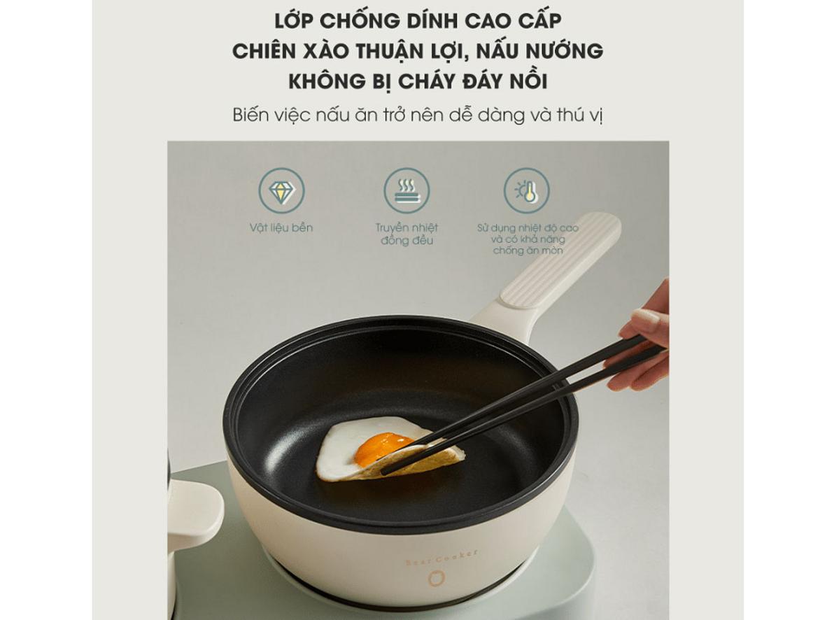Thiết kế tách rời, dễ vệ sinh và cất gọn.