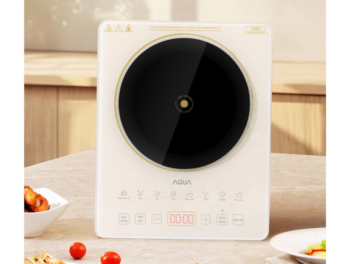 Tổng quan Bếp điện từ Aqua AQS-ICT2201R(C)-VN