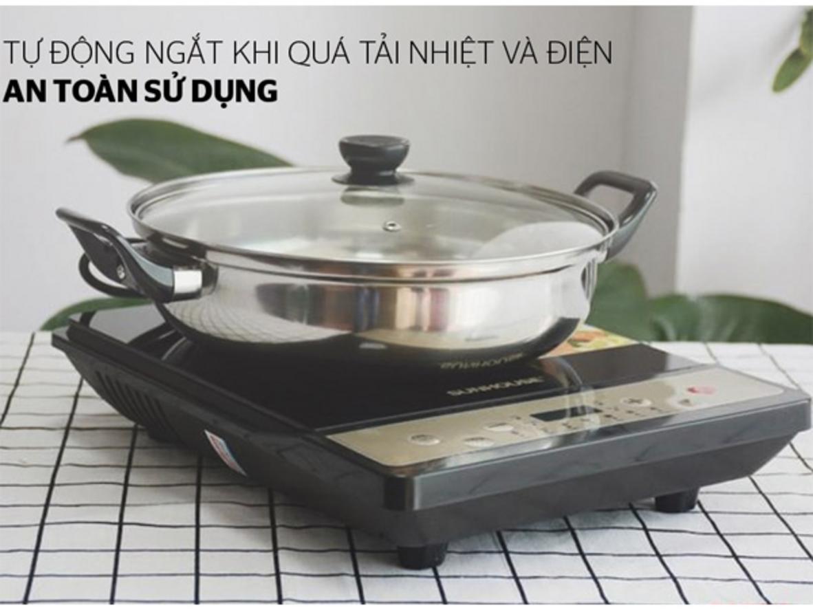 Tổng quan Bếp điện từ cơ Sunhouse SHD6148