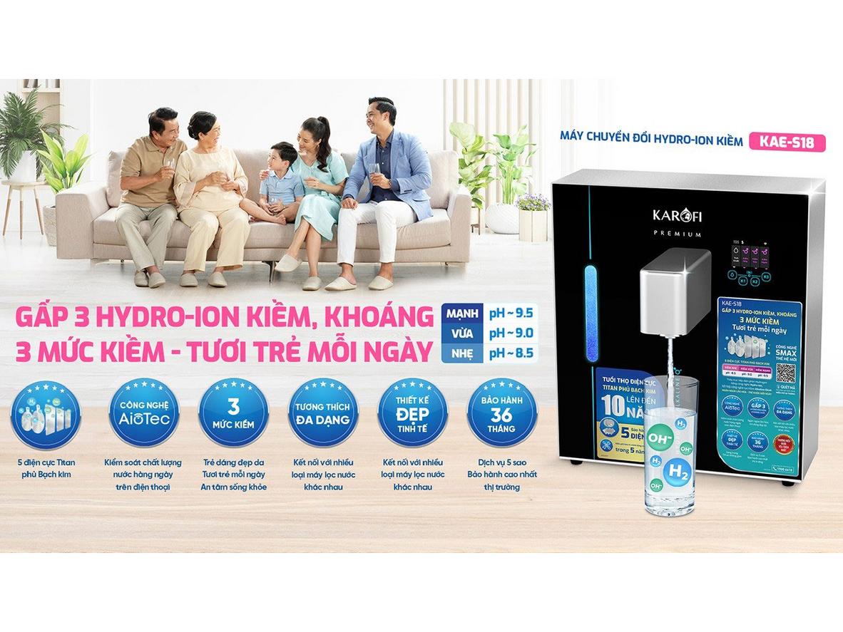 Lõi chức năng và mức tiêu thụ điện của Karofi KAE-S18
