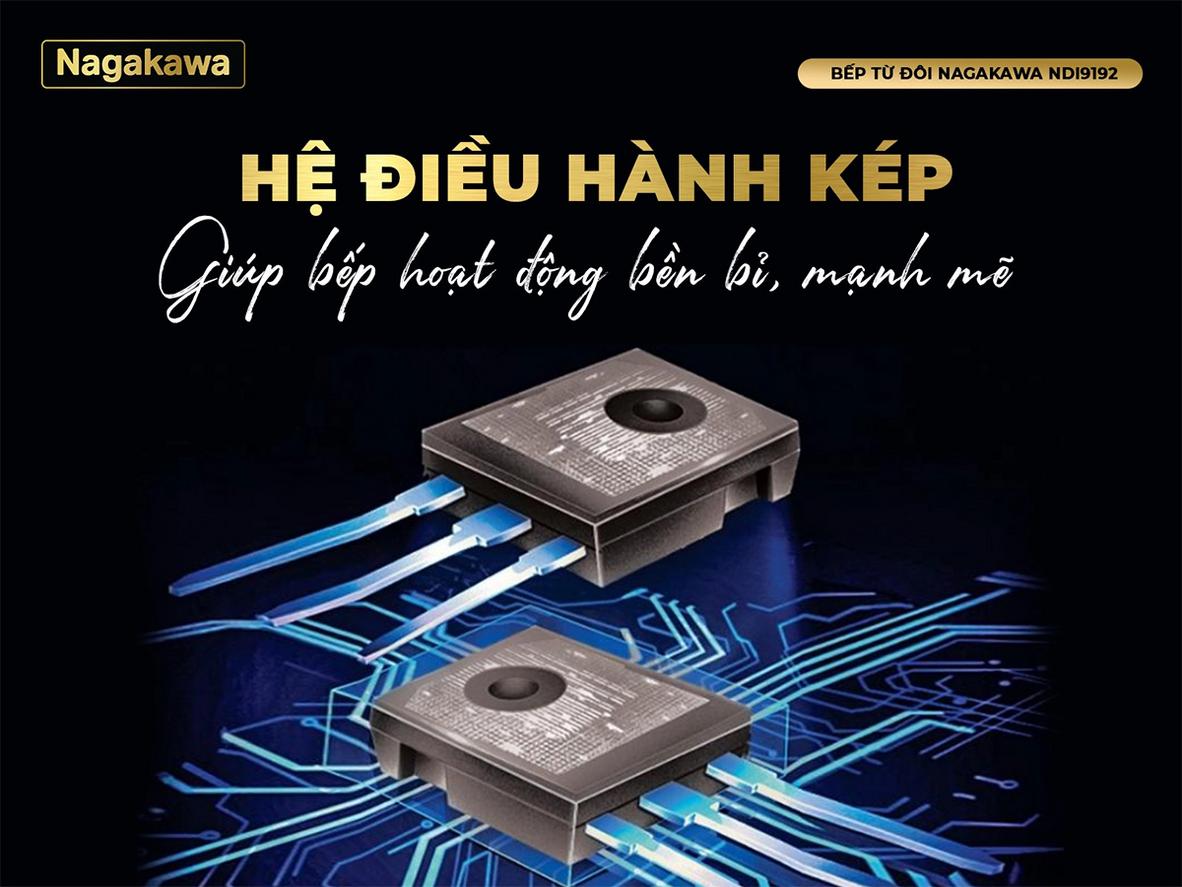 Công suất 4000W và Booster giúp nấu nhanh hơn.