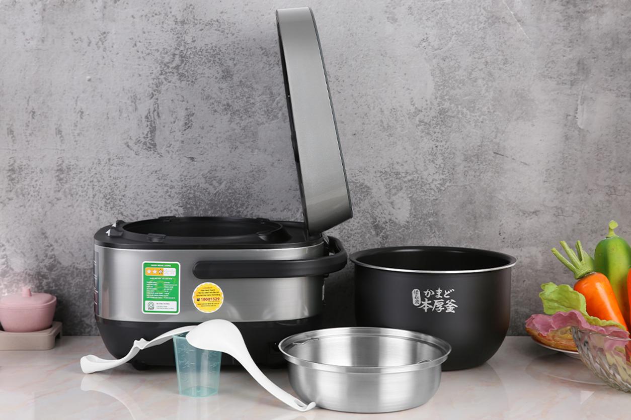 13 chế độ nấu đáp ứng đa dạng món ăn gia đình