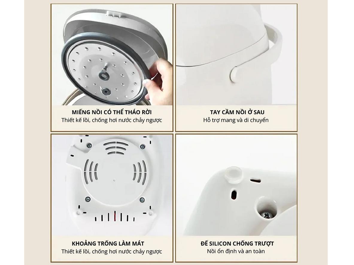 5 chế độ nấu phù hợp cho nhiều món