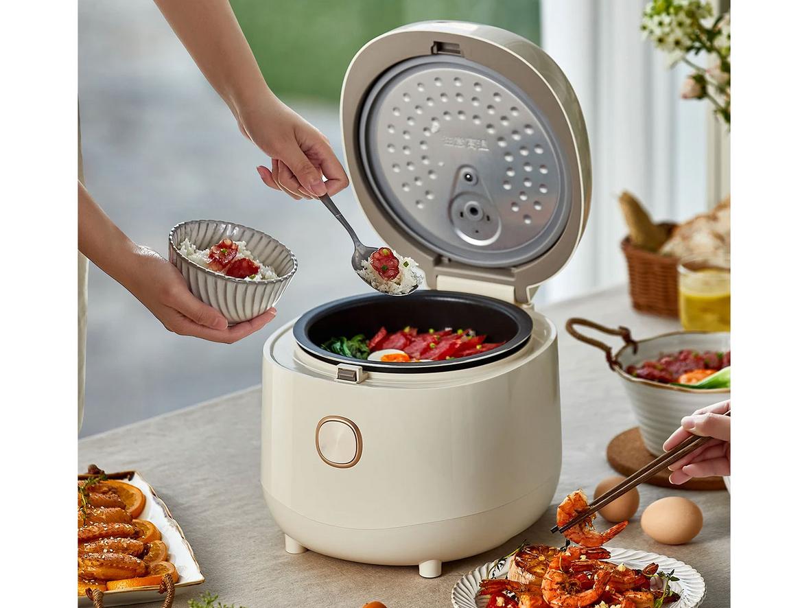 Chế độ nấu đa năng và hẹn giờ tiện lợi.