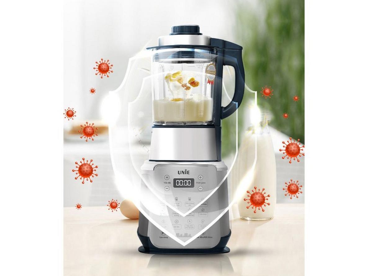 Cối thủy tinh chịu nhiệt và lưỡi dao inox an toàn