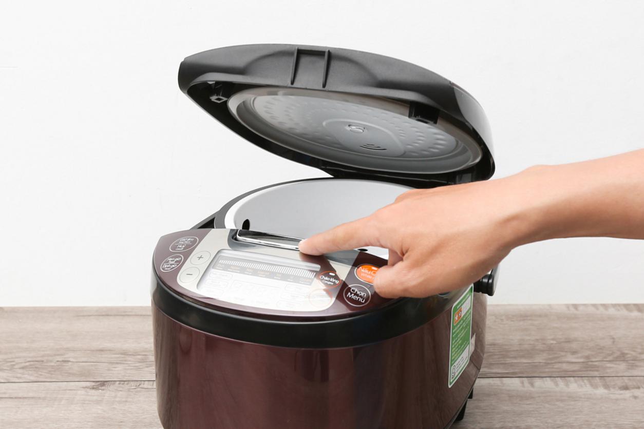 Công nghệ nấu 2D với 2 mâm nhiệt cho cơm chín đều