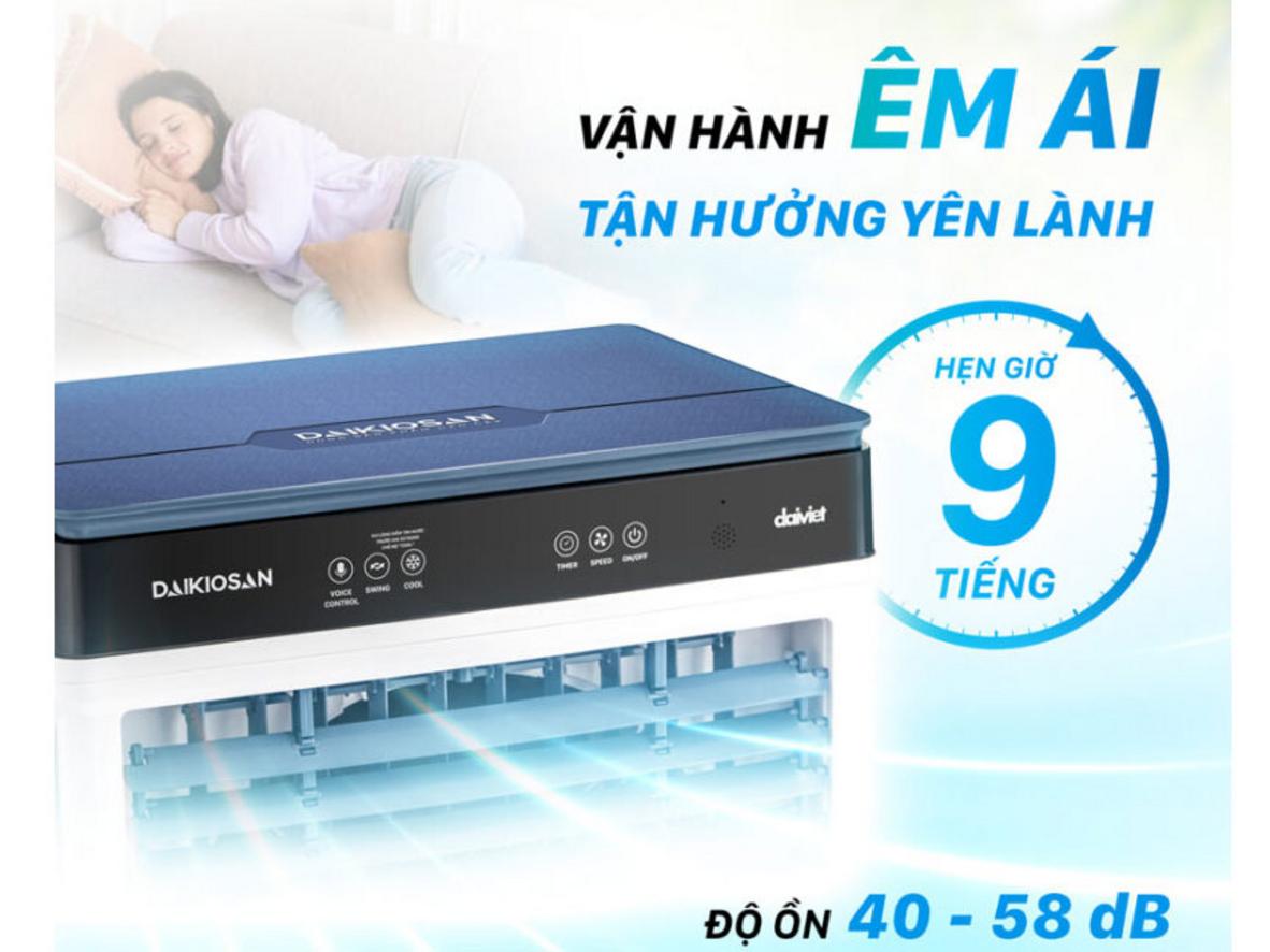 Ag+ và tấm làm mát giúp lọc bụi, khử khuẩn.