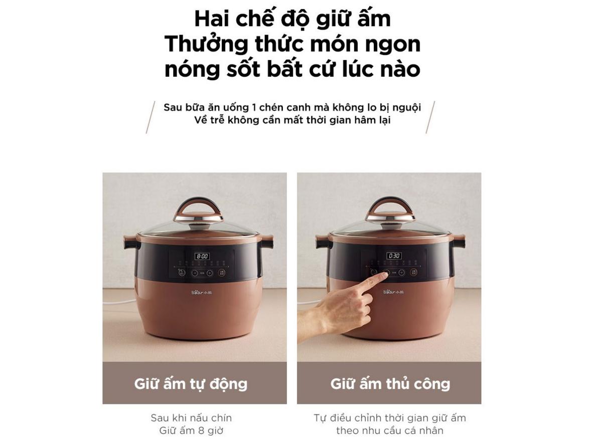 Công nghệ PTC và nấu cách thủy