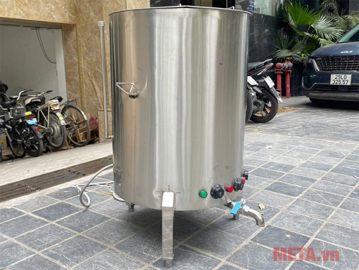 Công nghệ dầu dẫn nhiệt giúp cháo chín đều, không khê đáy.
