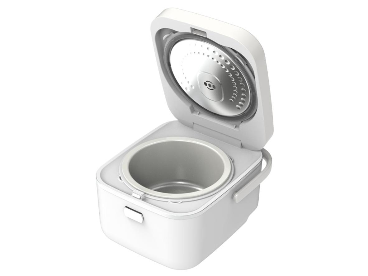 Công nghệ IH gia nhiệt 360° giúp cơm chín đều, tơi xốp.