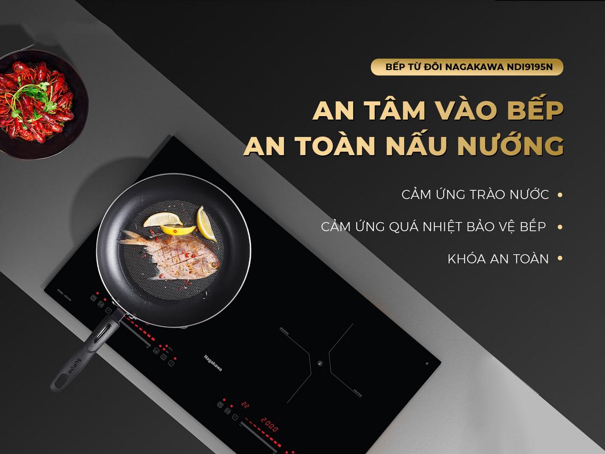 Inverter giúp tiết kiệm điện và nấu ổn định hơn.