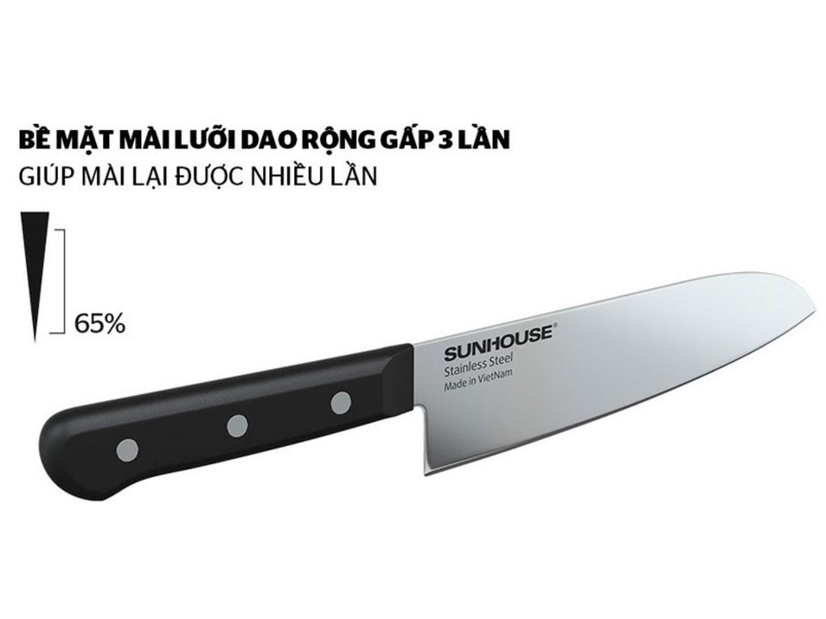 Công nghệ mài 65% - sắc lâu, dễ mài