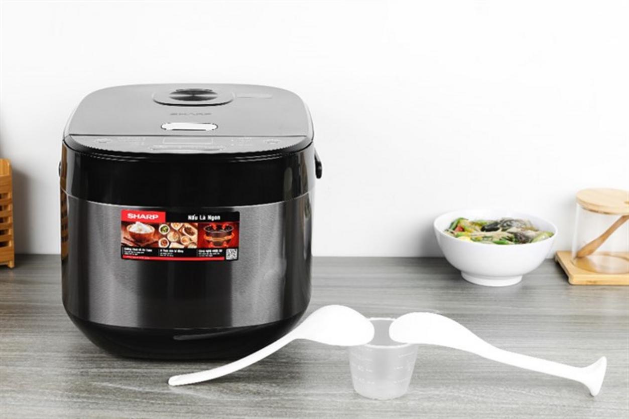 Minh họa công nghệ nấu 3D trên Sharp KS-COM194EV