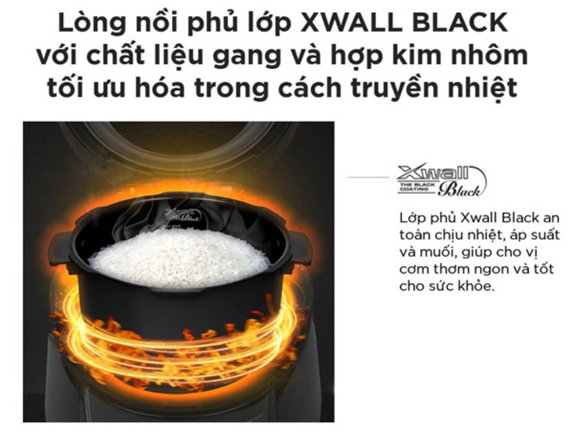 Công nghệ nấu 3D và giữ nhiệt 3 chiều cho cơm dẻo thơm