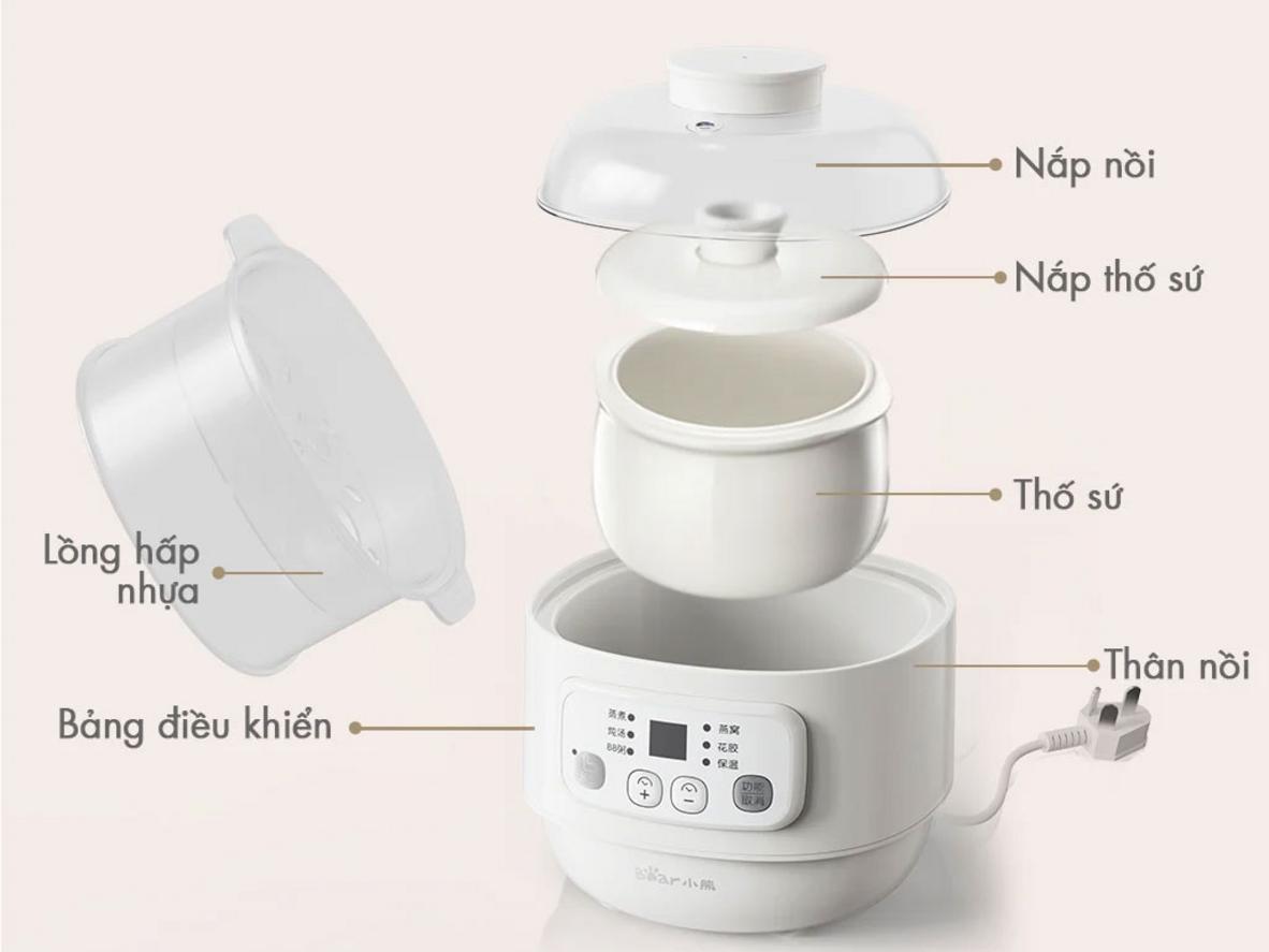 Công nghệ nấu cách thủy 360° giữ dưỡng chất