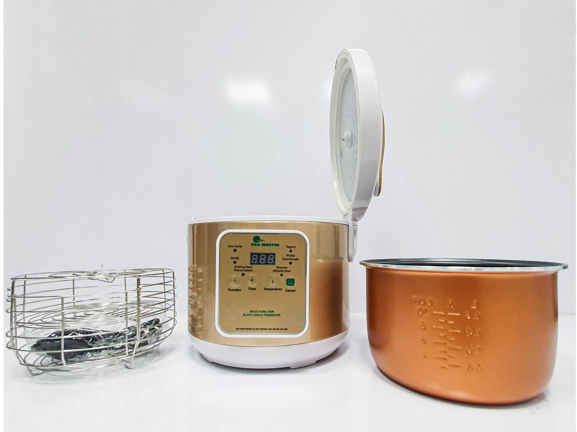 Công nghệ nhiệt 360° giúp tỏi chín đều, giữ dưỡng chất.