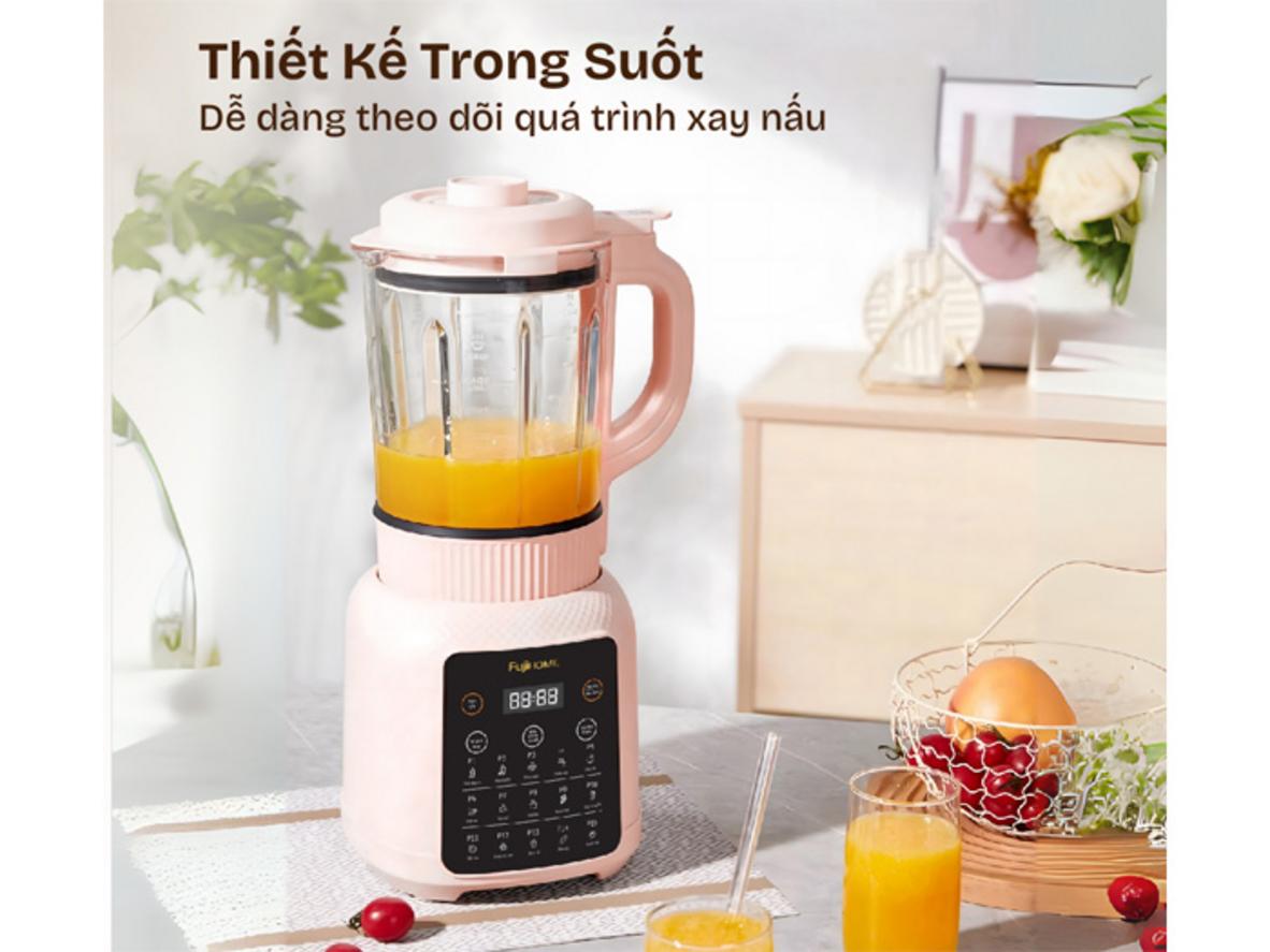 Công suất mạnh mẽ 1200W giúp nấu-xay kết hợp