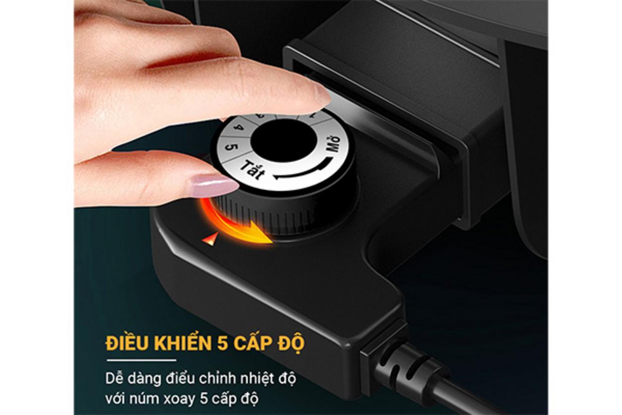 Công suất 1.500W cho thời gian đun sôi nhanh