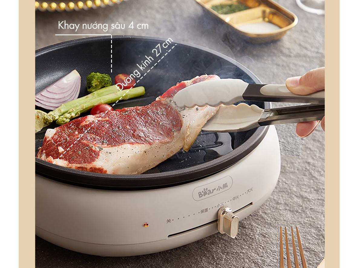 Công suất 1500W — làm nóng nhanh, phục vụ nhanh