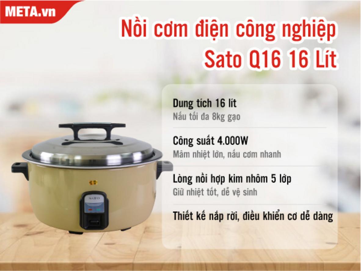 Mâm nhiệt 4.000W giúp nấu nhanh và đều