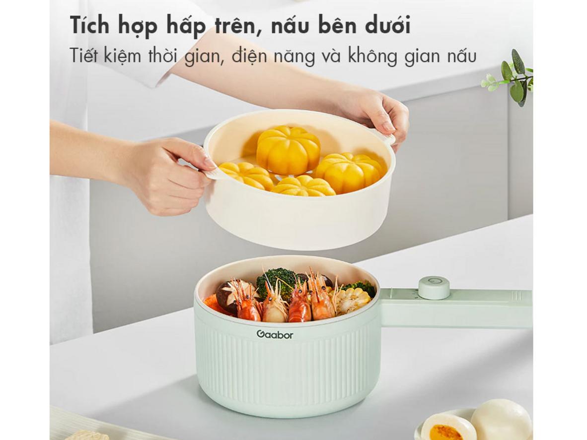 Công suất 600W: Nấu nhanh, tiết kiệm điện