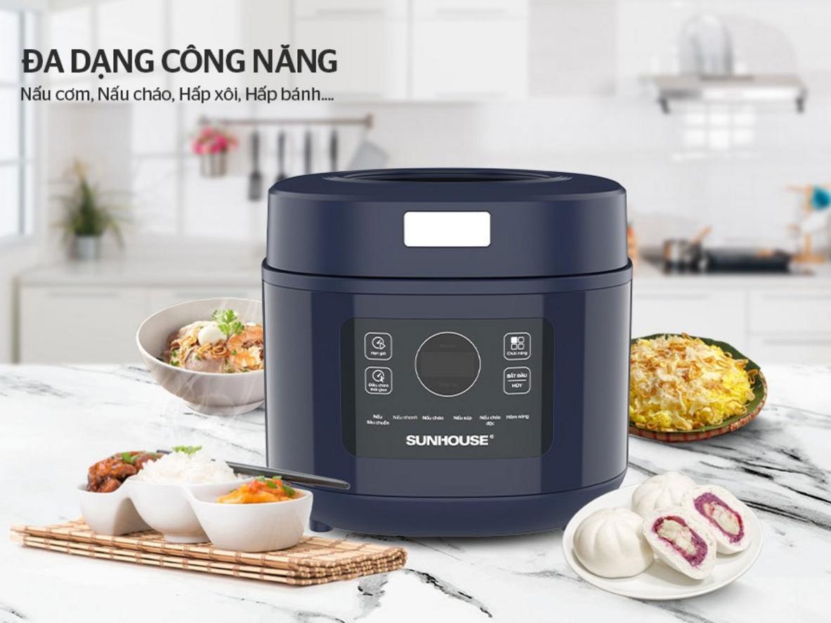 Công suất 600W — tiết kiệm điện cho gia đình nhỏ