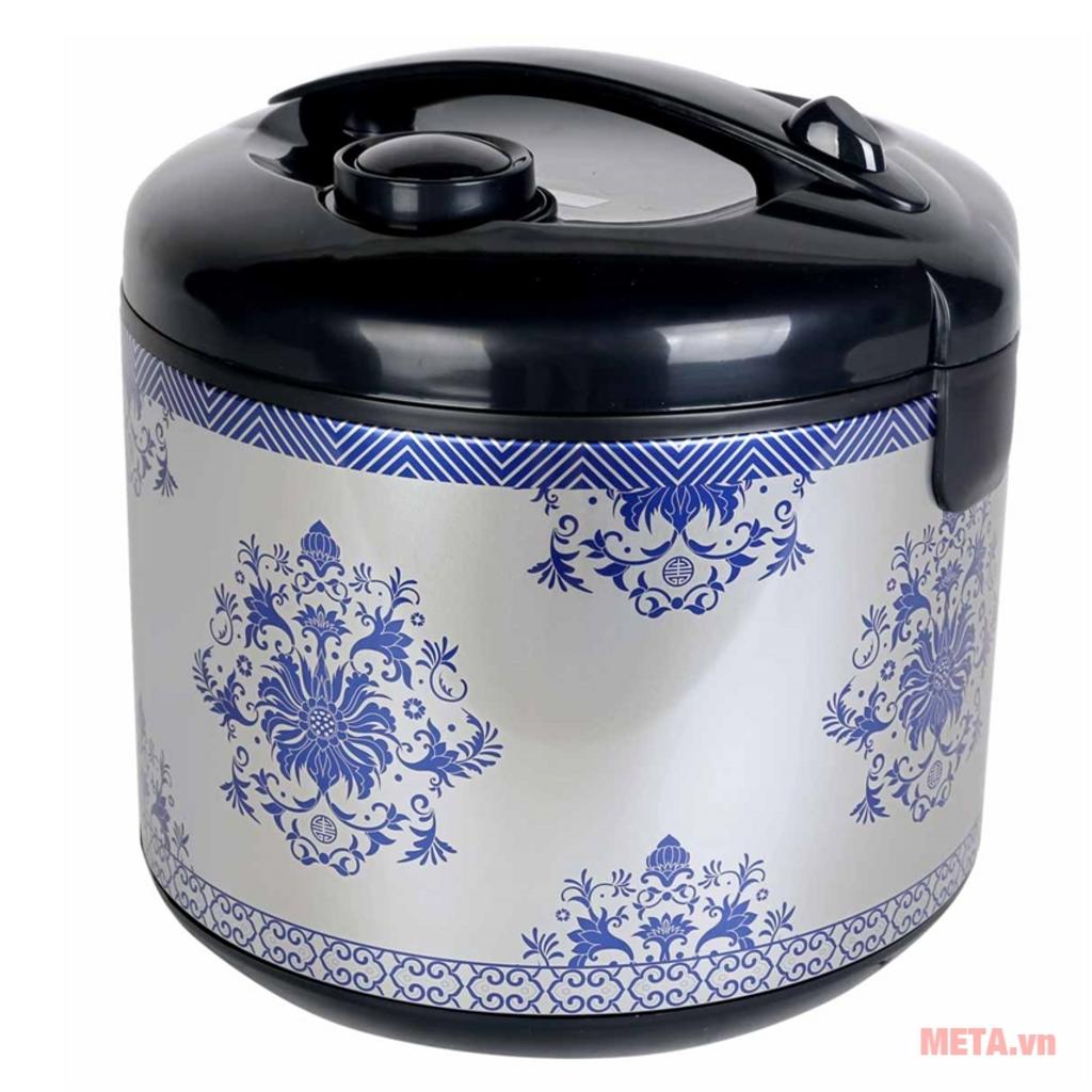 Công suất 700W và mâm nhiệt đáy - nấu nhanh, chín đều.