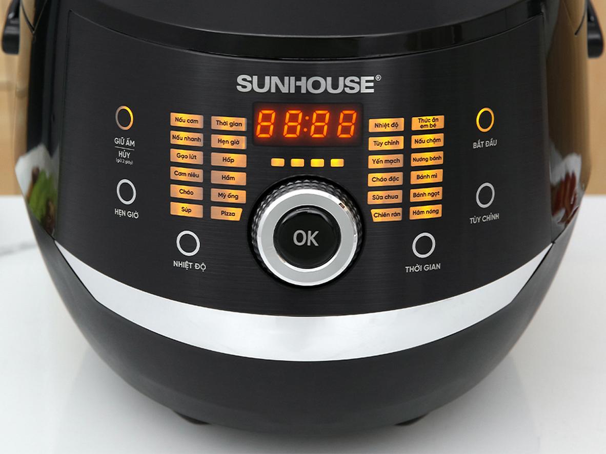 Công suất 860W và công nghệ 1D cho cơm chín đều